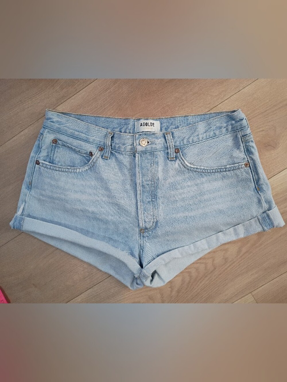 AGOLDE JEAN SHORTS 30